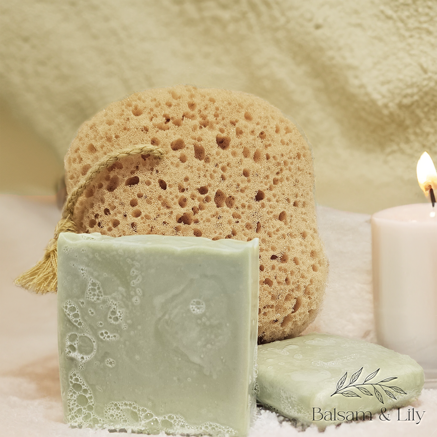 Mint Swirl Handcrafted Soap