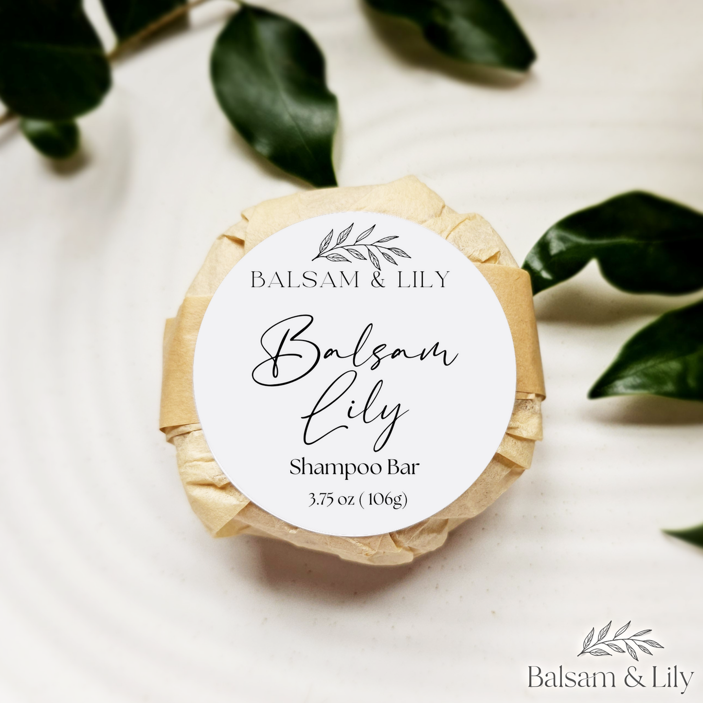 Balsam Lily Shampoo & Conditioner Bars - Zero Waste
