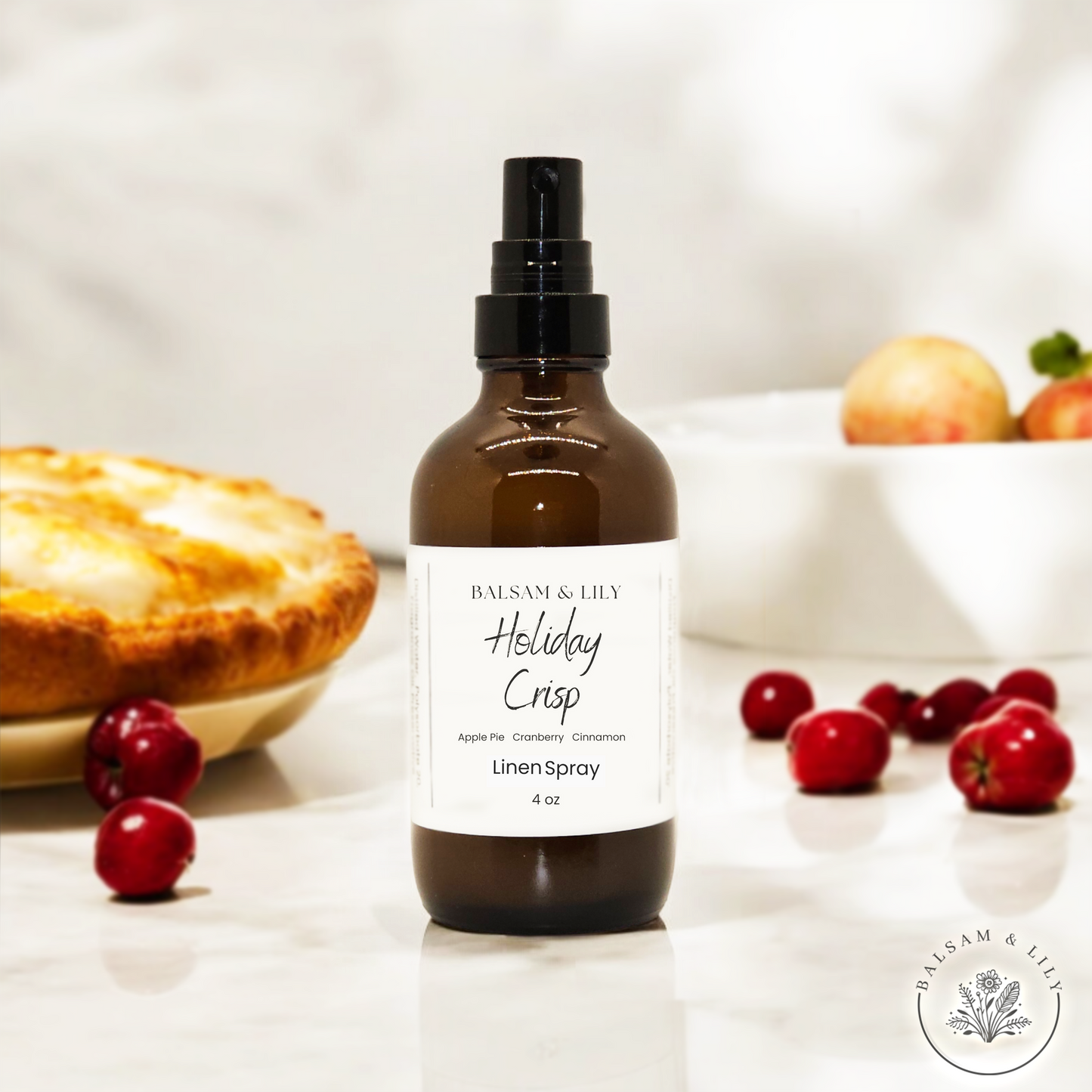 Holiday Crisp Linen/Room Spray - Holiday, Autumn