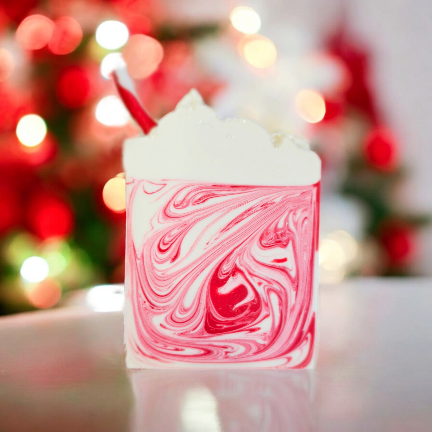 Mint Swirl Handcrafted Soap