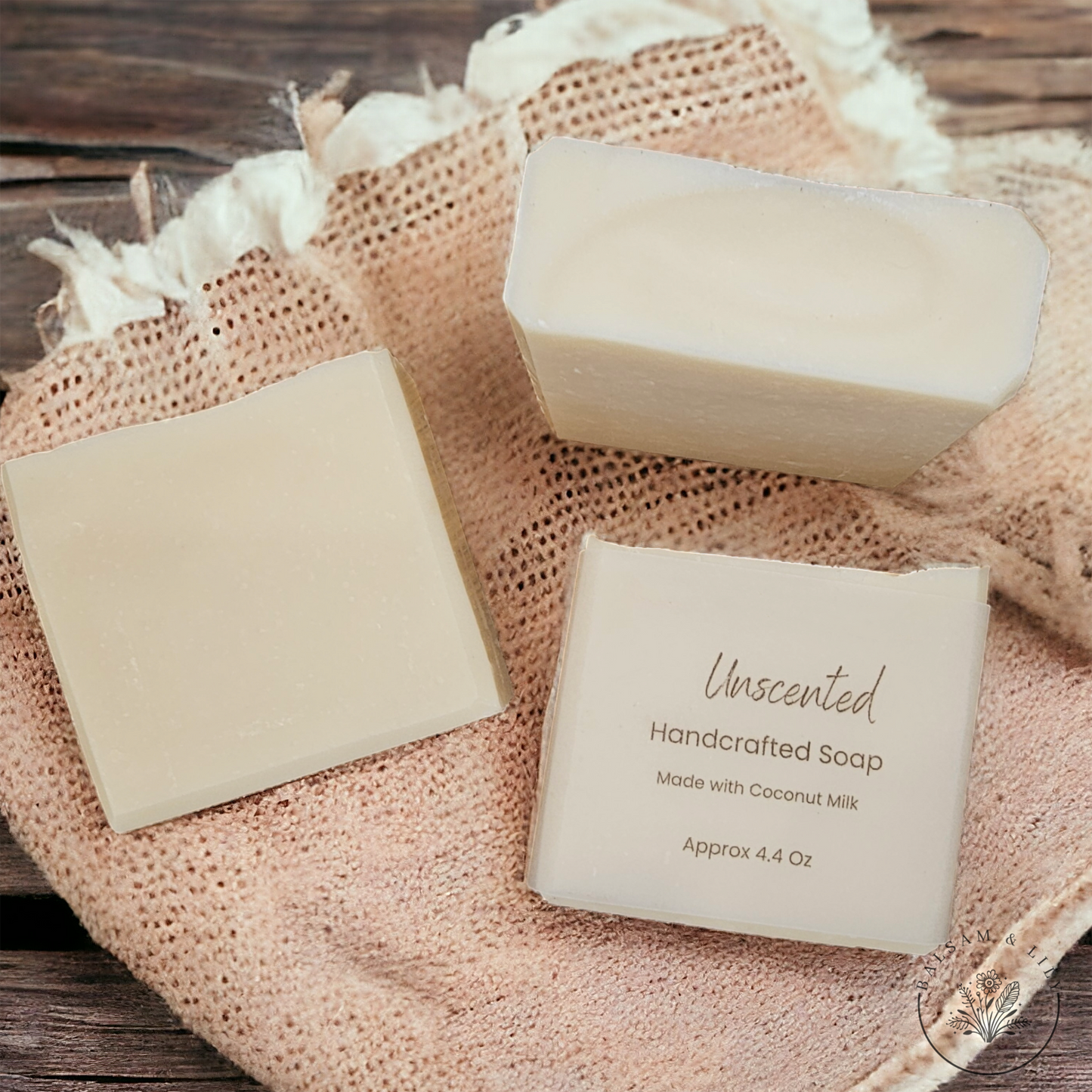 Unscented Handcrafted Soap