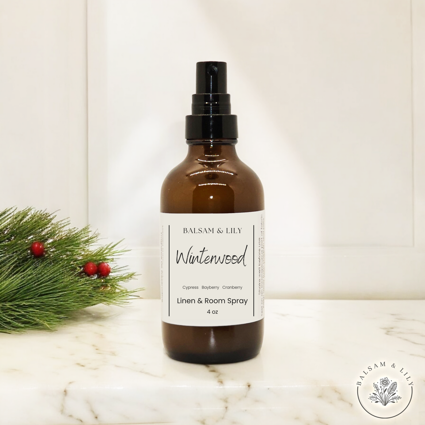 Winterwood Linen/Room Spray - Unisex, Holiday