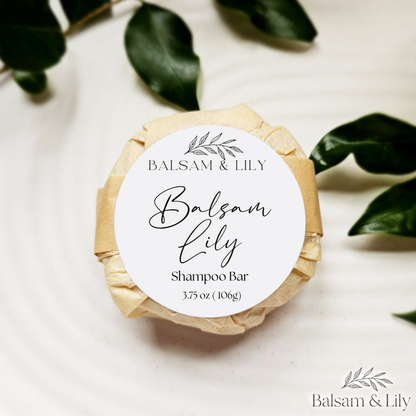 Balsam Lily Shampoo & Conditioner Bars - Zero Waste