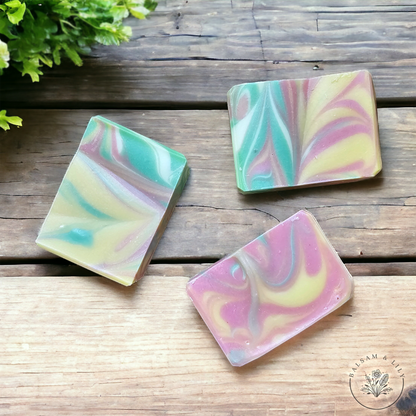 Coral Waves Handcrafted Soap