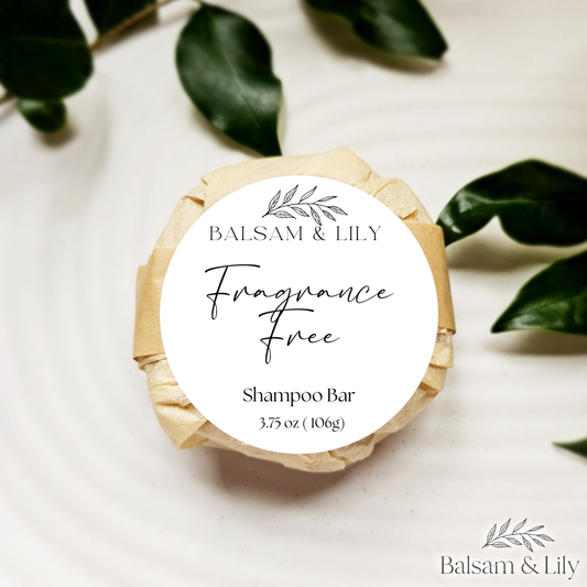 Fragrance Free Shampoo & Conditioner Bars - Zero Waste