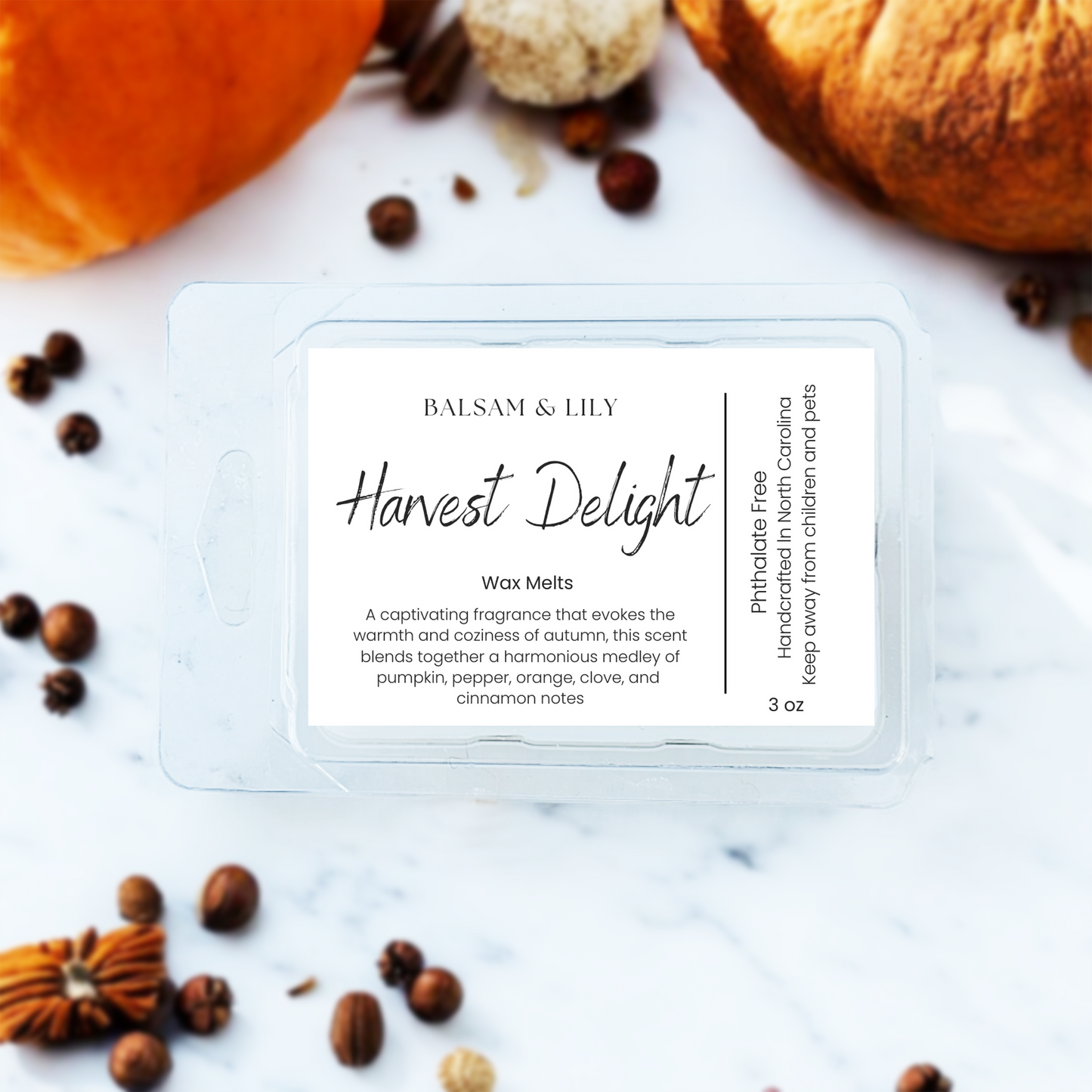 Harvest Delight Wax Melts - Holiday, Autumn