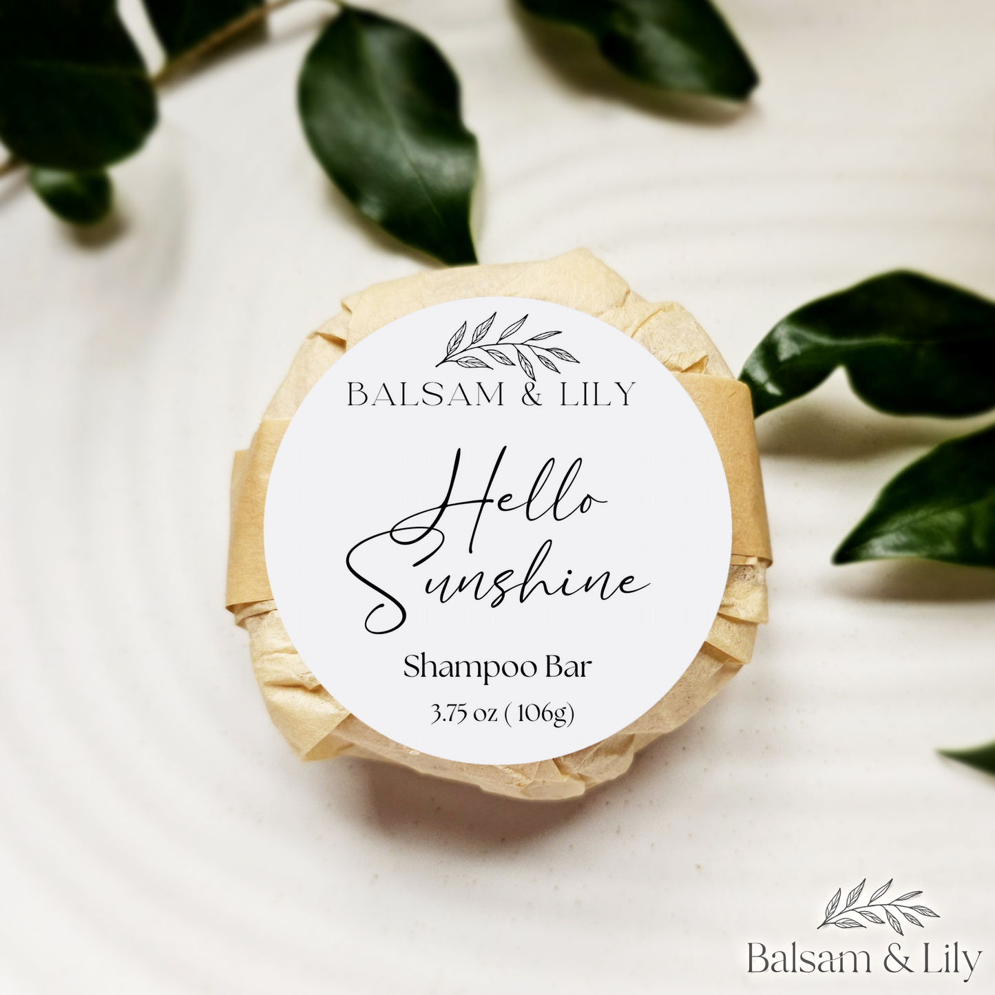 Hello Sunshine Shampoo & Conditioner Bars - Zero Waste