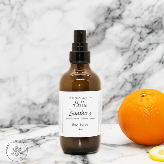 Hello, Sunshine Linen/Room Spray - Unisex, Citrus
