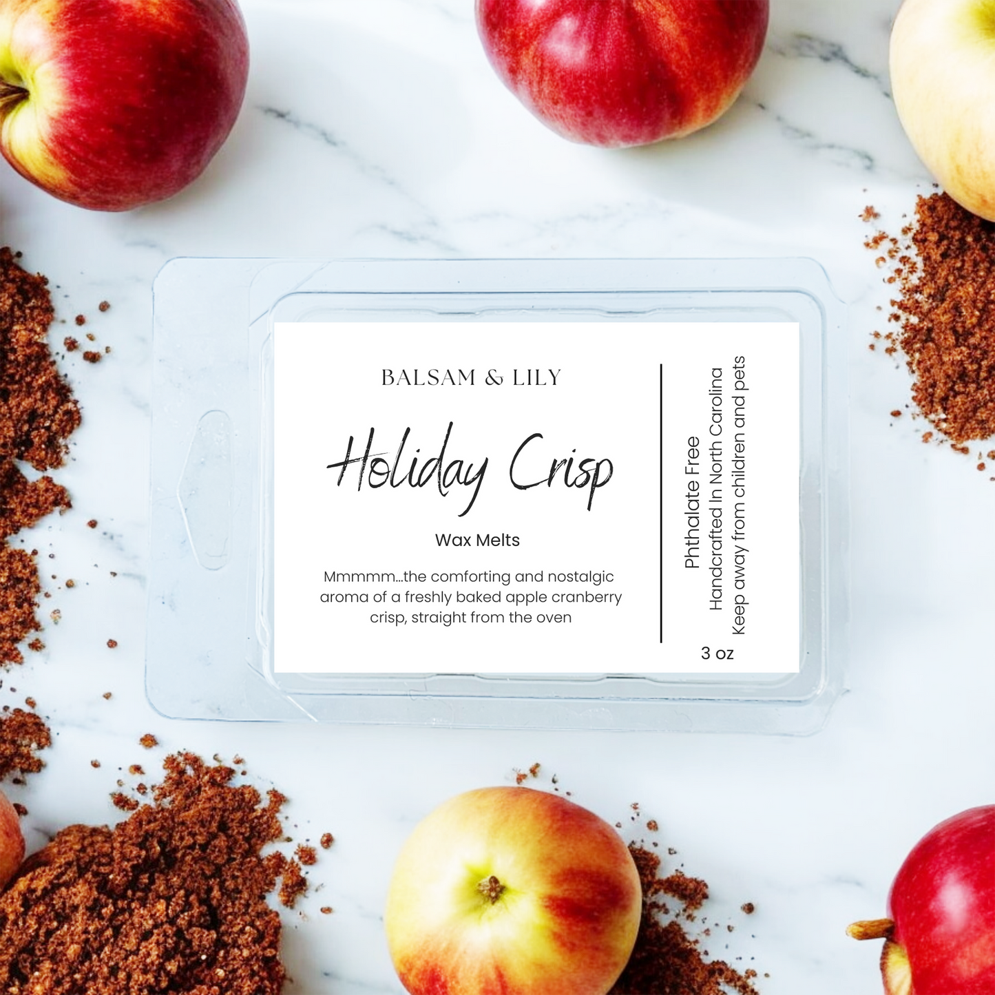 Holiday Crisp Wax Melts - Holiday