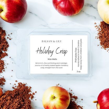 Holiday Crisp Wax Melts - Holiday