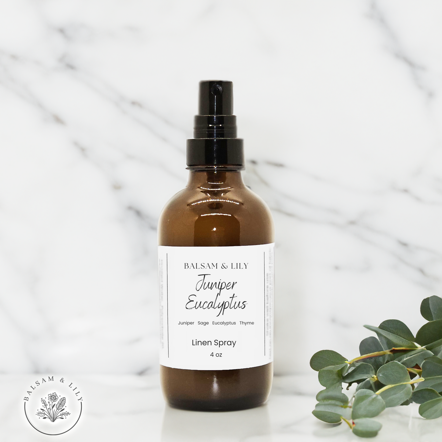 Juniper Eucalyptus Linen/Room Spray - Unisex, Earthy