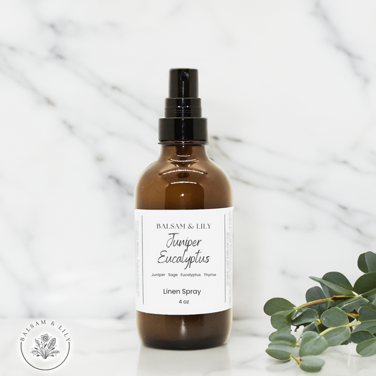 Juniper Eucalyptus Linen/Room Spray - Unisex, Earthy