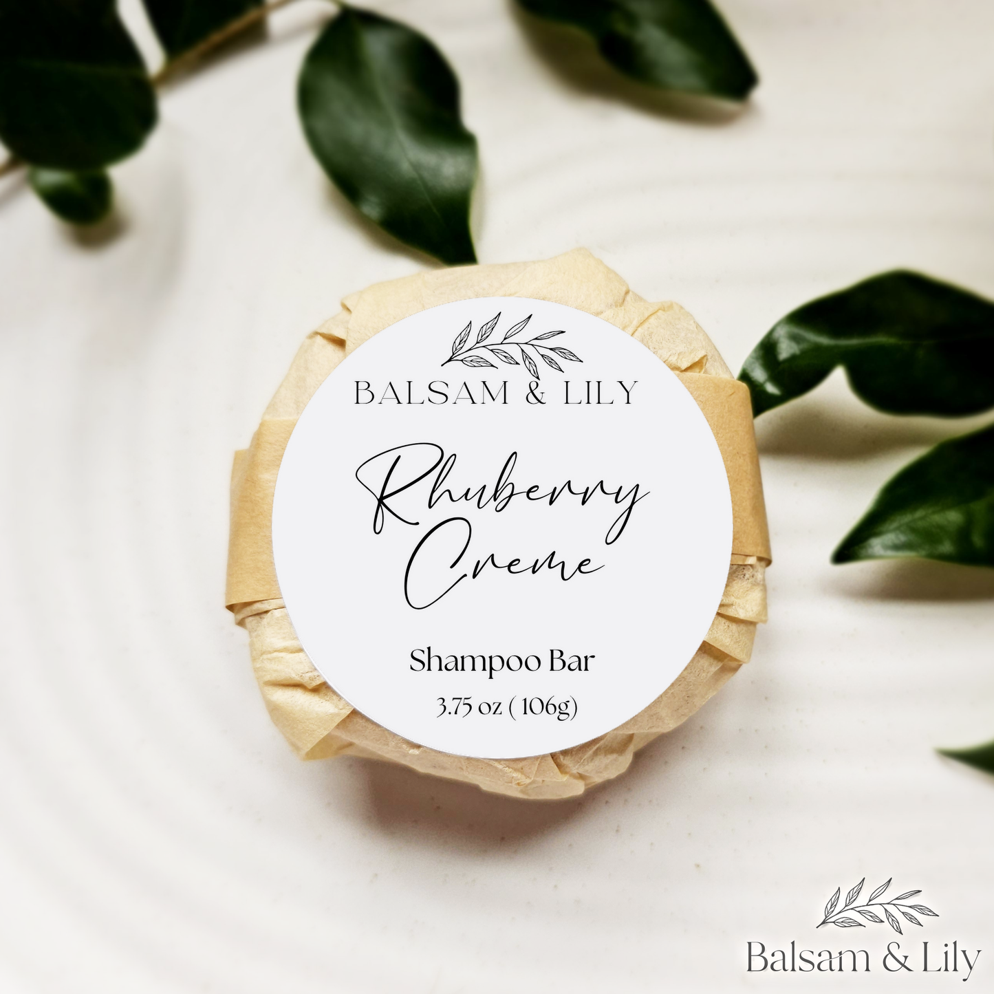 Rhuberry Creme Shampoo & Conditioner Bars - Zero Waste