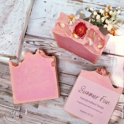 Summer Fun Handcrafted Soap
