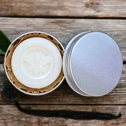 Vanilla Honey-Handcrafted Solid Lotion Bar