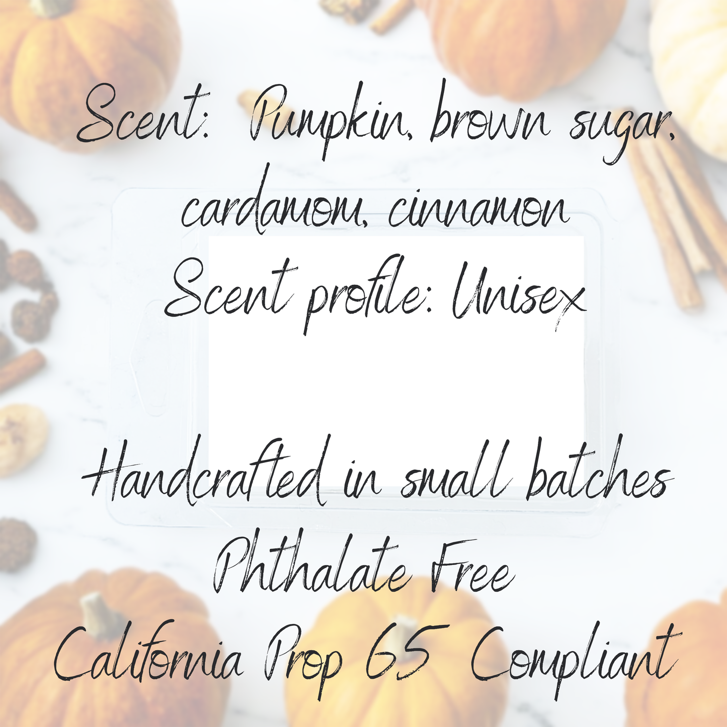 Pumpkin Chai Wax Melts - Autumn, Holiday